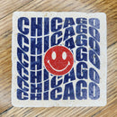 Illinois Chicago Smiley Face Wave