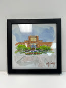 Oklahoma Sooners OU Gaylord Family Memorial Stadium Polly Gentry Print
