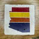 Arizona Flag Color Striped