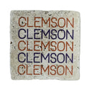 Clemson Stencil Stacked