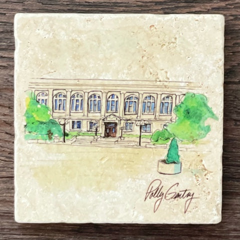 University of Missouri Polly Gentry's Ellis Library Coaster