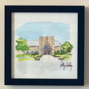 Notre Dame Eck Building Polly Gentry Print